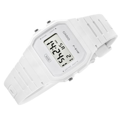 2. CASIO Unisex-Uhr F-91WB-7AEF + Box