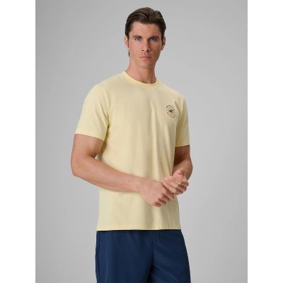 Herren-T-Shirt mit Aufdruck, regulär, Größe 4F 4FRSS26TTSHM4293-73S