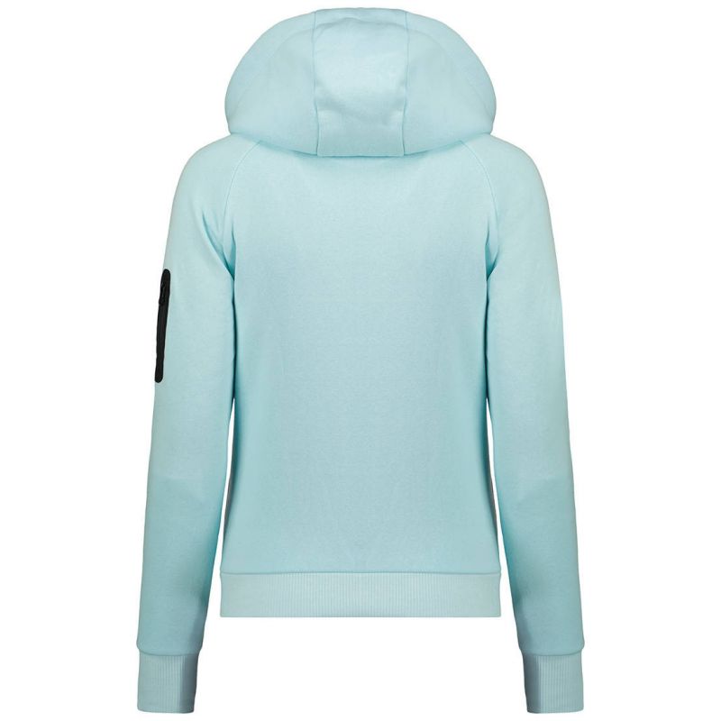 2. Damen-Hoodie Geographical Norway Fabuleuse EO Lady 100 BLEU CIEL (WU5303F/GNO-SKY BLUE)