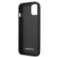 7. AMG Lederhülle mit Heißprägung für iPhone 13 mini – Schwarz