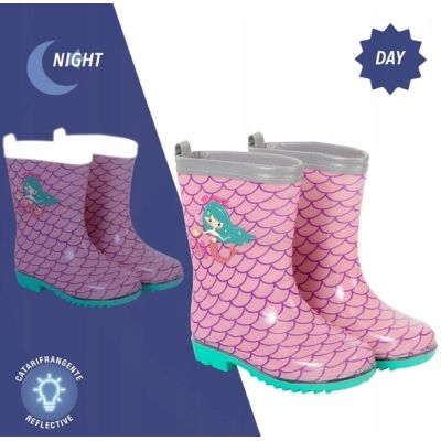 5. Perletti Mermaid Regenstiefel für Mädchen