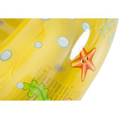 24. Aufblasbares Boot zum Schwimmen 112x70CM 37593 GELB