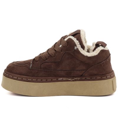 3. Big Star braune wasserdichte Plateau-Schneestiefel UU274188