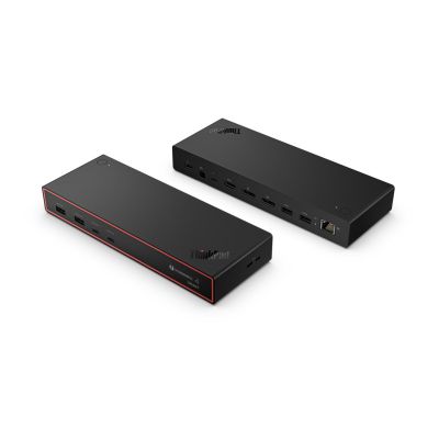 9. Lenovo ThinkPad USB4 5500 Smart Dockingstation (mit 135-W-Netzteil) | Anzahl DisplayPorts: 2 | Anzahl HDMI-Anschlüsse: 1 | 100 W