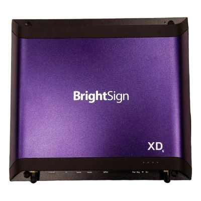 5. BrightSign XD1036 Mediaplayer Schwarz 4K Ultra HD Wi-Fi