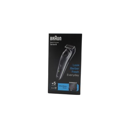 5. Braun Barttrimmer 5 80708197 Barttrimmer Akku 40 2 cm Schwarz