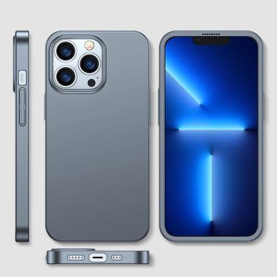 8. Joyroom 360 Full Case Cover für iPhone 13 Pro Max Back & Front Cover + Tempered Glass Grey (JR-BP928 Anlauffarben)