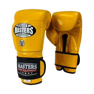 3. RBT-MEX Lederboxhandschuhe, 12 oz, Gelb