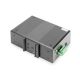 3. Industrieller Switch mit 7 Ports, Gigabit PoE+, 1x PD, IEEE802.3af/at, DIN-Schienenmontage und erweitertem Temperaturbereich.