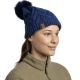 2. Buff Knitted Fleece Caryn Beanie 13674371710 Marineblau One Size