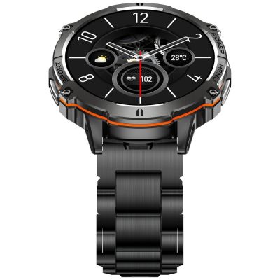 8. Smartwatch Gravity Schwarzes Armband + Armband GT42-2