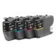 2. Brother LC-421VAL Tintenpatronen PagePack, 4 Stück, Original Standardreichweite, Schwarz, Cyan, Magenta, Gelb