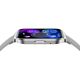 12. Smartwatch Gravity Silbernes Armband + Armband GT44-4