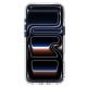 4. Spigen Ultra Hybrid Optik S MagSafe Hülle für iPhone 18 Pro Max / 17 Pro Max – Transparentes Marineblau