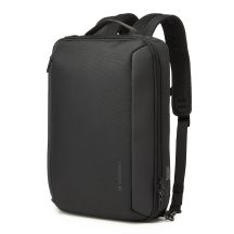 Wozinsky Premium 15,6'' Laptop-Rucksack/Tasche mit Riemen - Schwarz
