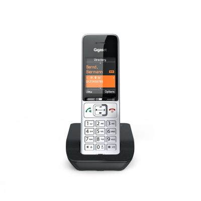 2. Gigaset 500 Comfort ECO DECT GAP CAT-iq silbernes schnurloses Telefon
