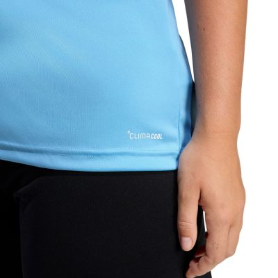 5. Damen-T-Shirt adidas Entrada 26 Jersey hellblau JZ2498