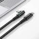 4. Tech-Protect UltraBoost L USB-C / USB-C-Kabel 60W 6A 1m - grau