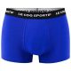 4. Le Coq Sportif Herren-Boxershorts, 3er-Pack, rot, grau, marineblau
