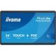 8. iiyama TW2424AS-B3P Digital Signage-Display, interaktives Flachbildschirm-Display, 60,5 cm (23,8 Zoll), Wi-Fi, 450 cd/m² Full HD, schwarzer Touchscreen, integrierter Prozessor, Android, 24/7-Betrieb