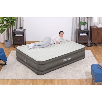 9. Bestway 69050 / 23 Luftmatratze Doppelmatratze Grau, Weiß Unisex