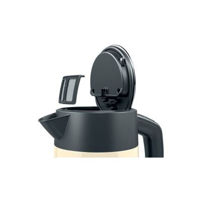 4. Bosch TWK4P437 Wasserkocher 1,7 l 2400 W Beige, Schwarz