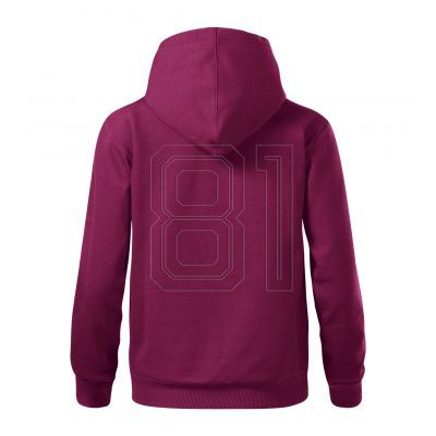 3. Malfini Moon W Sweatshirt MLI-42143 fuchsia