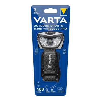 Varta 18650 101 401 Taschenlampe Schwarze LED-Stirnlampe