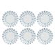 ROSE&TULIPANI ONIRIA Set mit 6 Speisetellern 27 cm