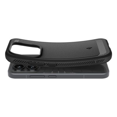 9. Spigen Rugged Armor Hülle für Xiaomi 17 - Schwarz