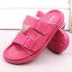 7. Big Star W INT2004E Fuchsia Schaumstoff-Slides mit Schnallen