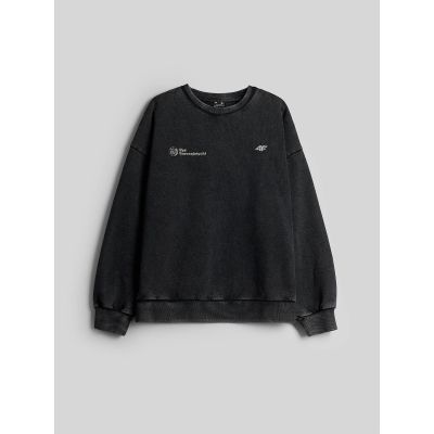 8. Locker geschnittenes Damen-Sweatshirt mit Print 4F 4FKAW26TSWSF3185-20S