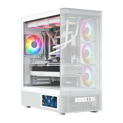 19. MODECOM VOLCANO AQ 400 ARGB MIDI-HÜLLE WEISS
