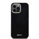 3. DKNY Flüssigsilikon-Hülle mit kleinem Metalllogo und MagSafe-Funktion für iPhone 15 Pro Max – Schwarz