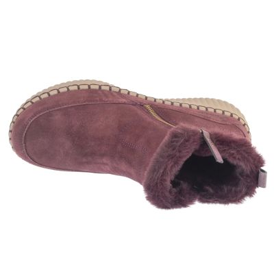 3. Skechers Wilshire Blvd - Fresh Zip 168108-WINE Bordeauxrot Größe 36