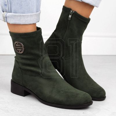 4. Jezzi W Suede Ankle Boots ASA198-28 JEZ432B