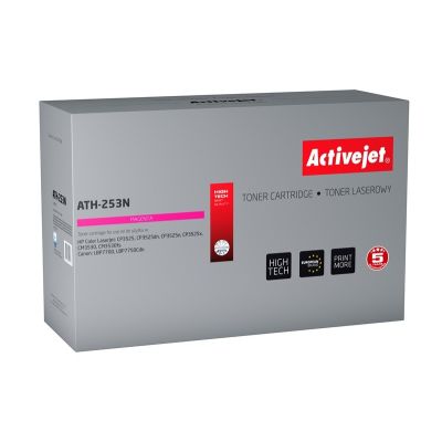 Activejet ATH-253N Toner (ersetzt HP 504A CE253A, Canon CRG-723M; Supreme; 7000 Seiten; rot)