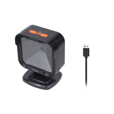 6. Rüsten Sie sich mit dem 2D-Omni-Direct 1MP USB-Desktop-Barcodescanner aus