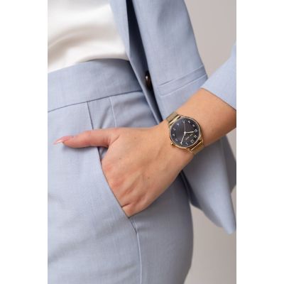 4. Paul Lorens Damenuhr PL12189B-1D1 + Box