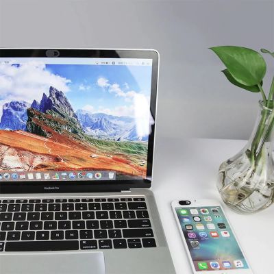 3. Tech-Protect Cam Fit+ 3er-Pack Laptop-Kameraabdeckungen – Schwarz