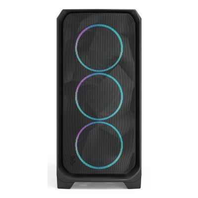 2. Fractal Design Meshify 3 XL Hülle 2A07-06K Schwarz