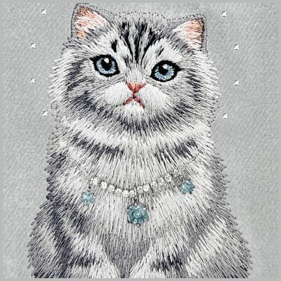 6. Nimmy Lucky Fashion Cat MagSafe Hülle für iPhone 17 Pro - Grau