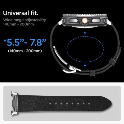 11. Spigen Enzo Armband für Samsung Galaxy Watch 40/44/46 mm - Schwarz