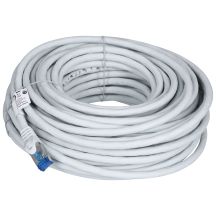 LANBERG S/FTP-Patchkabel KAT.6A 20 m GRAU LSZH CCA (FLUKE-geprüft) PCF6A-10CC-2000-S