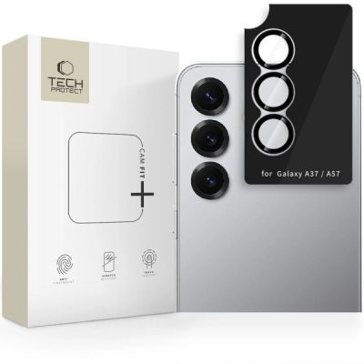 Tech-Protect Camring Fit+ Kameraschutzhülle für Samsung Galaxy A37 / A57 5G – Schwarz