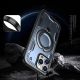 5. Hybrid Armor Trendige Hülle mit MagSafe für iPhone 16 Pro – Blau