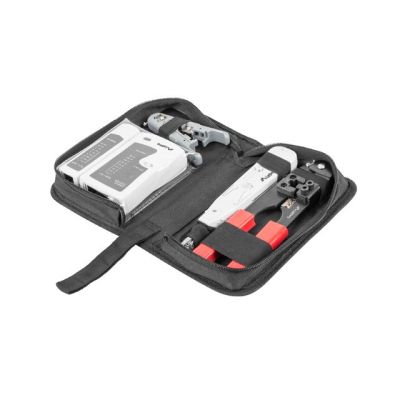 3. Lanberg NT-0301 LAN-Netzwerk-Aufbau-Werkzeugset (schwarz)