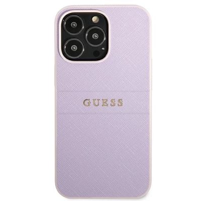 3. Guess Saffiano Stripe iPhone 13 Pro Max Hülle - Lila