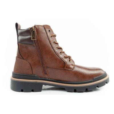 4. Wrangler Nevada Herren Schuhe Chelsea Boots elegant modisch Schnürer Braun