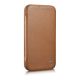 5. iCarer CE Premium Leather Folio Case iPhone 14 Plus Magnetic Flip Leather Folio Case MagSafe braun (WMI14220715-BN)